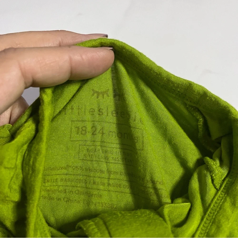 Little Sleepies Avocado Green Bamboo Shorty Size 18-24 months
